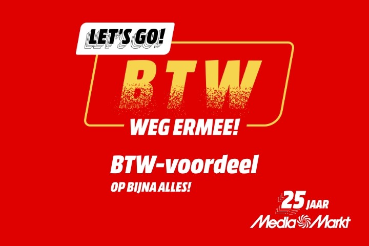 Mediamarkt BTW weg ermee 2025